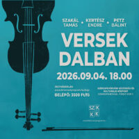 Versek dalban  (2026. szeptember 4., péntek 18.00)