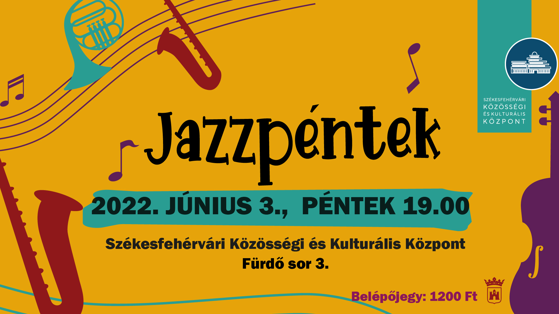 Jazzpéntek: Marcello Sebastiani Trio @ Székesfehérvári Közösségi és Kulturális Központ