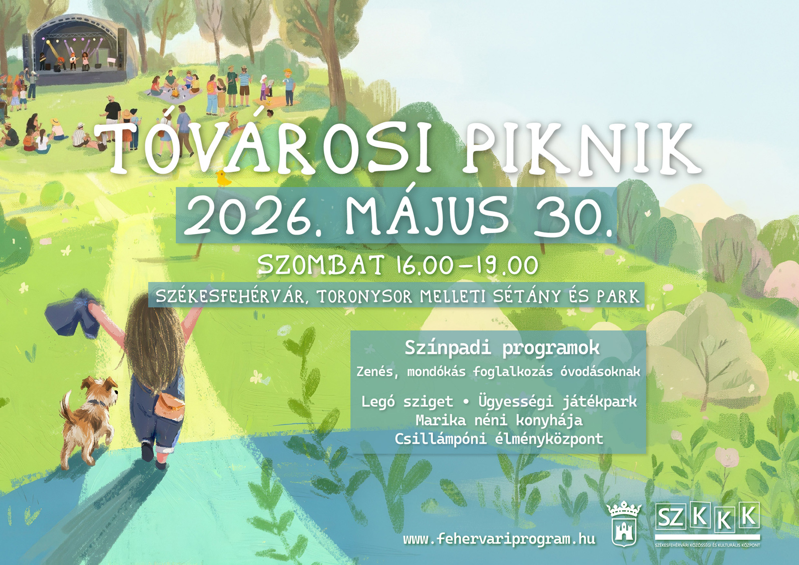 Tóvárosi piknik @ Toronysor melletti sétány és park