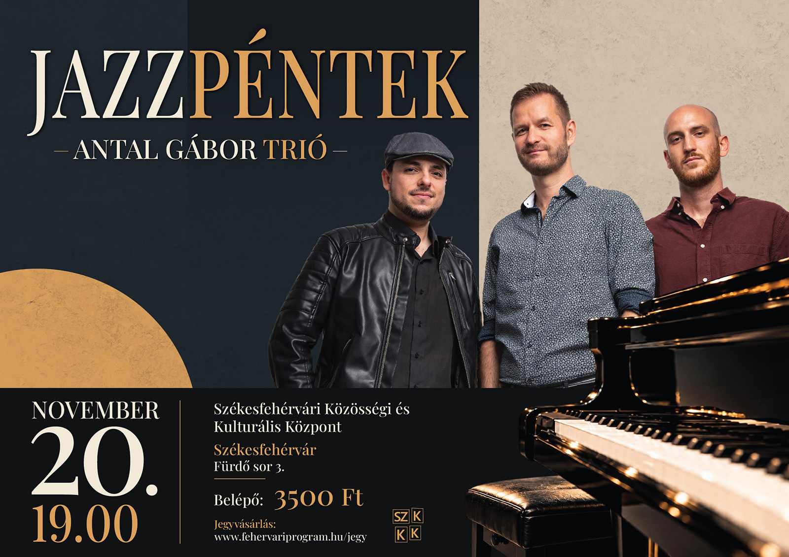Jazzpéntek: Antal Gábor Trió