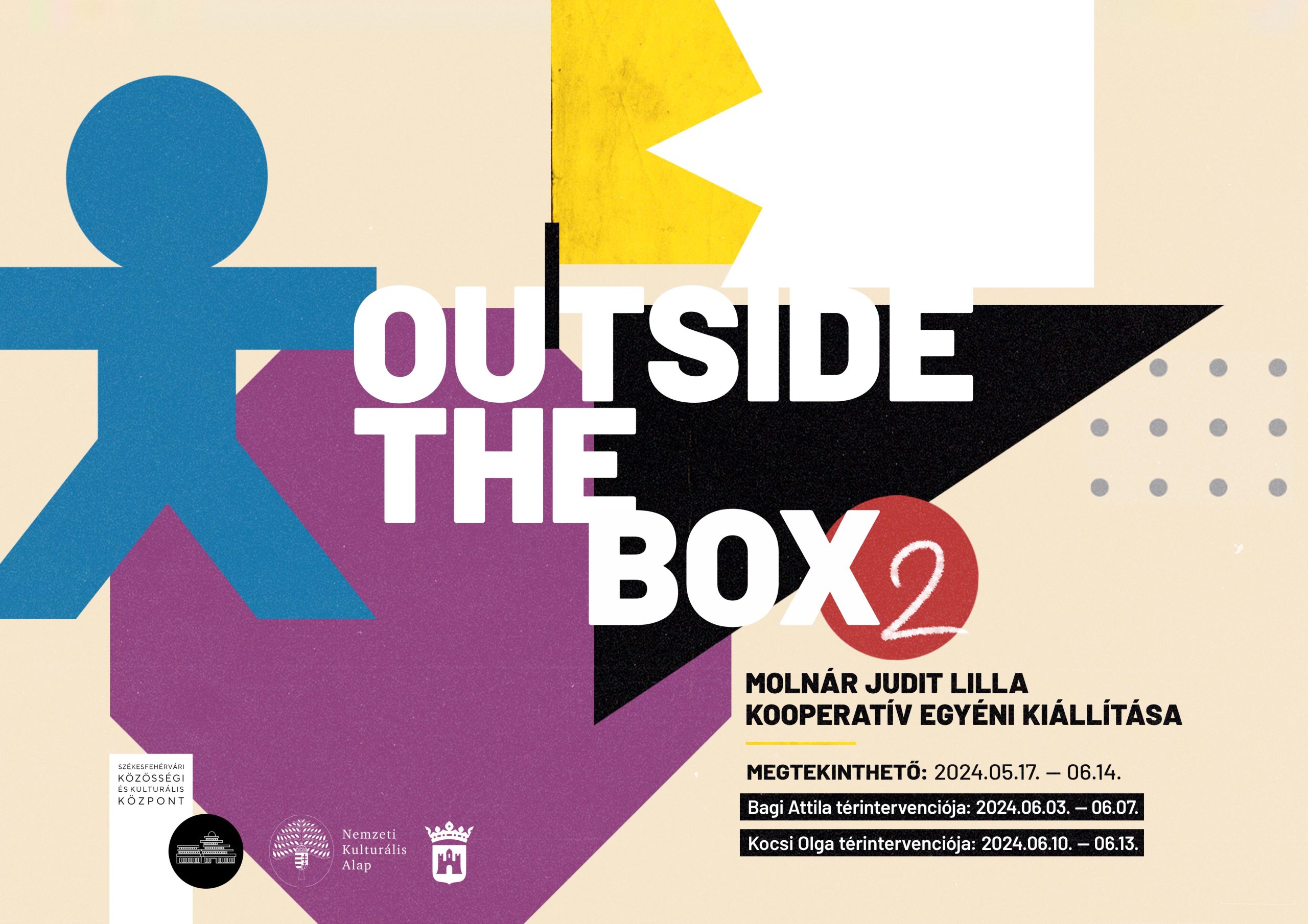 Outside the Box 2 – Molnár Judit Lilla kooperatív egyéni kiállítása @ Székesfehérvári Közösségi és Kulturális Központ