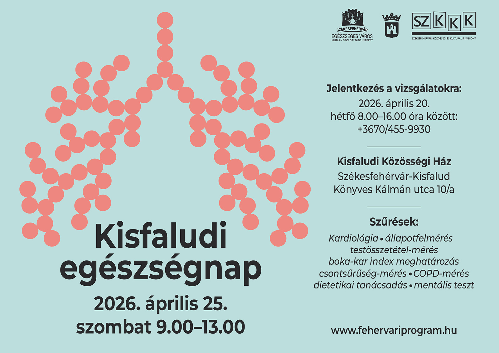 Kisfaludi egészségnap @ Kisfaludi Közösségi Ház