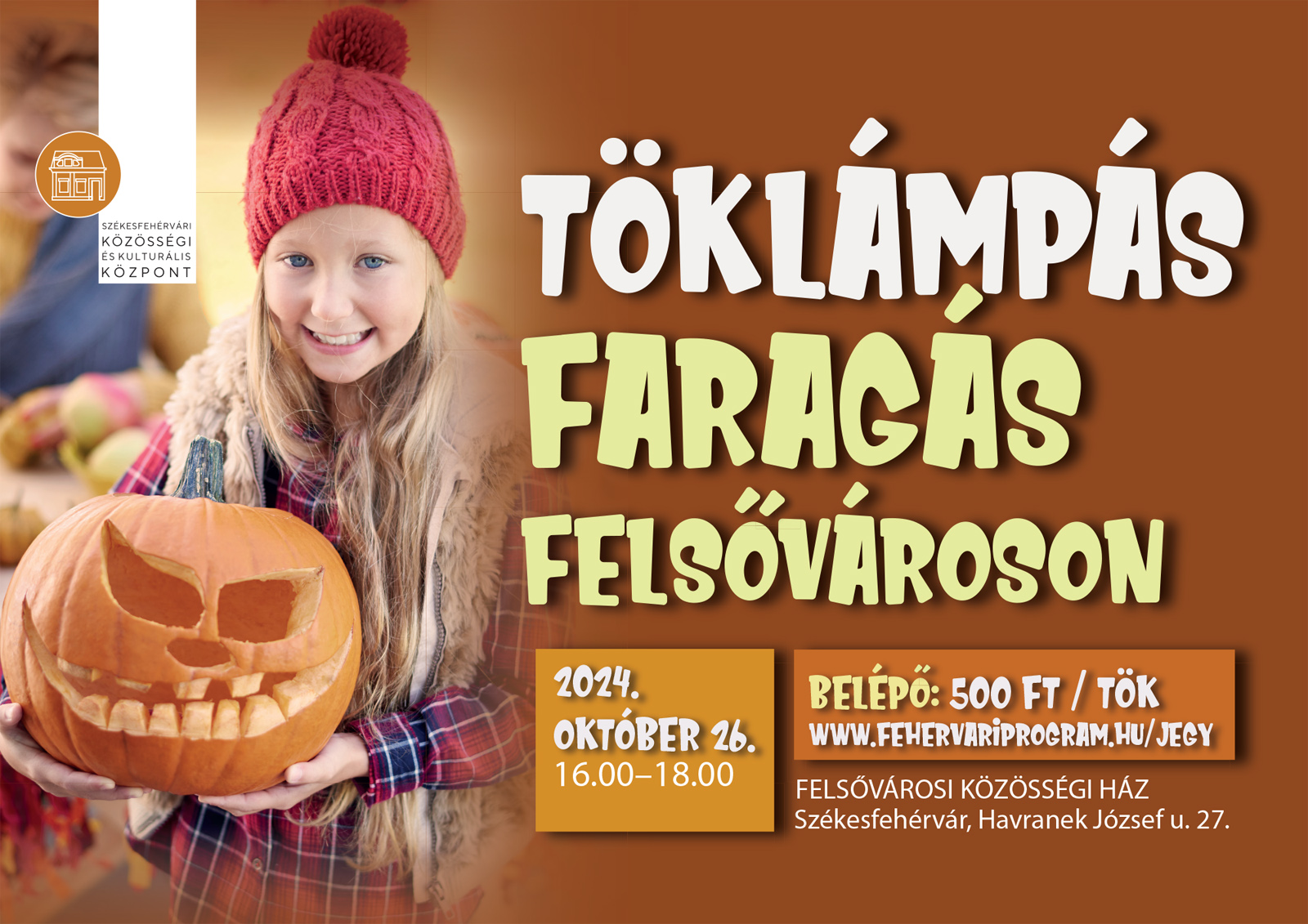 Töklámpás faragás Felsővároson @ Felsővárosi Közösségi Ház