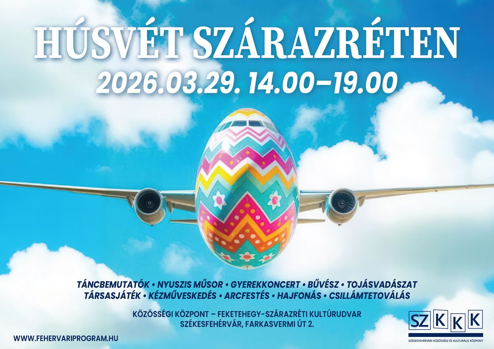 Húsvét Szárazréten @ Közösségi Központ – Feketehegy-Szárazréti Kultúrudvar