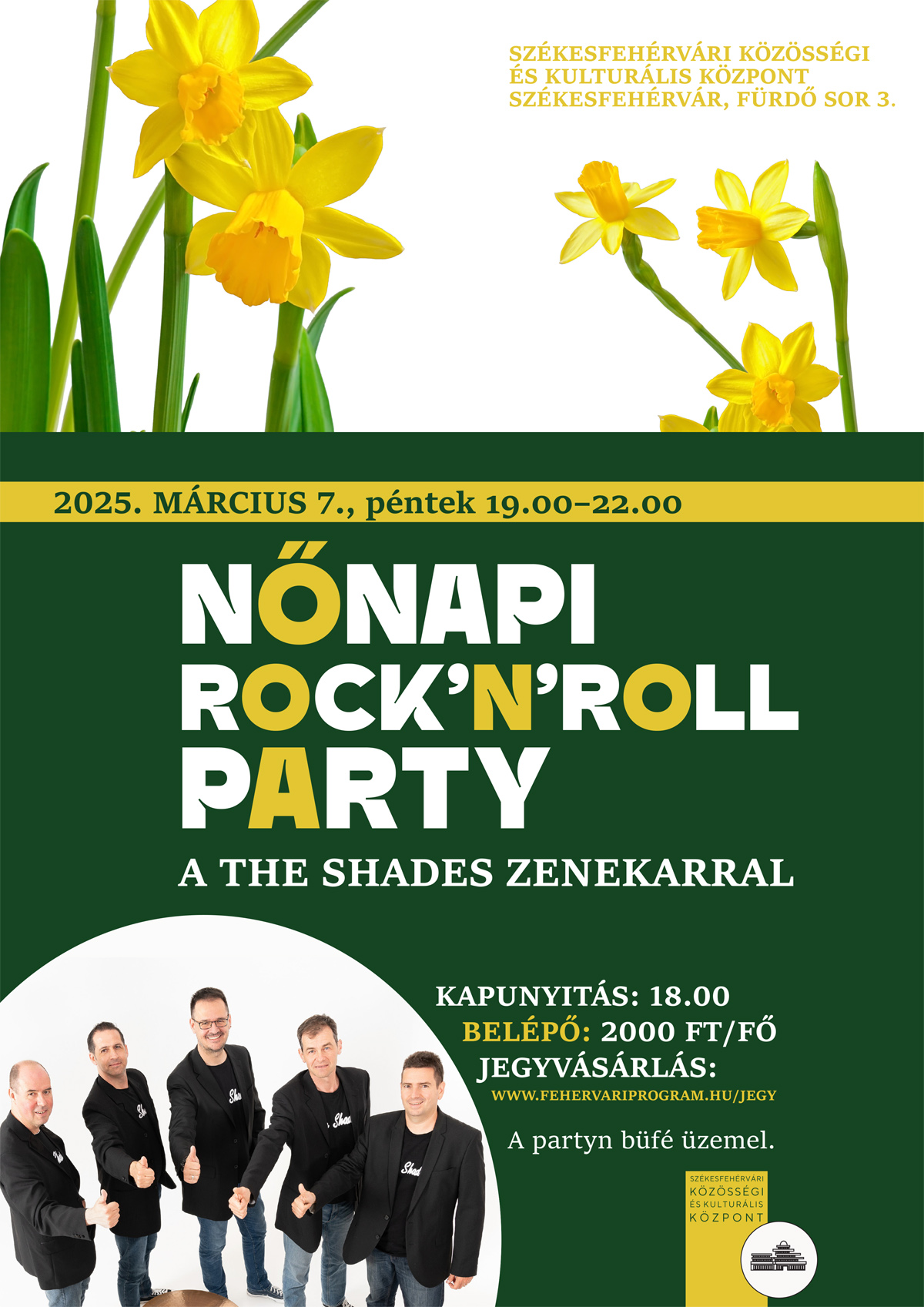 Nőnapi rock'n'roll party