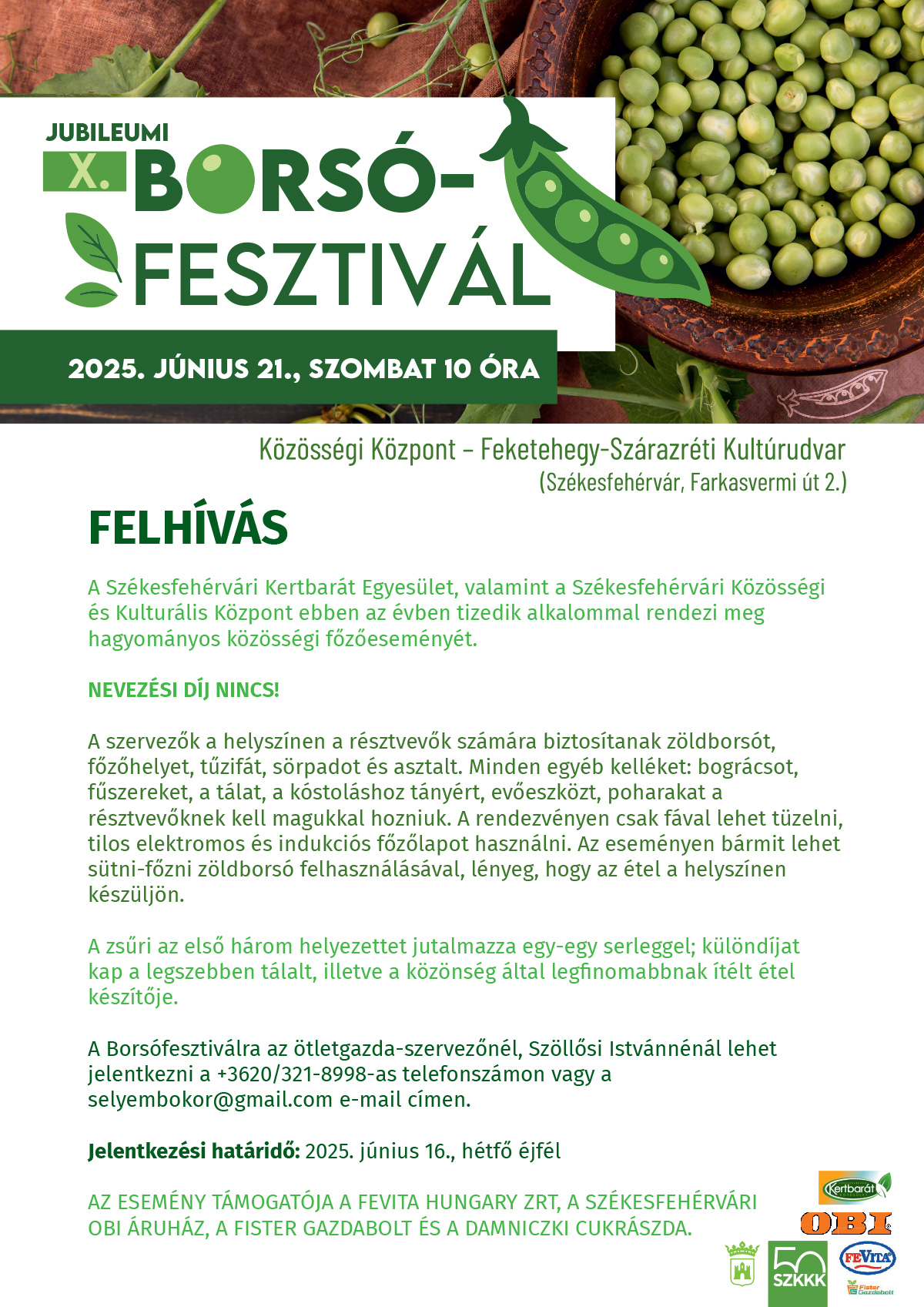 X. Jubileumi Borsófesztivál