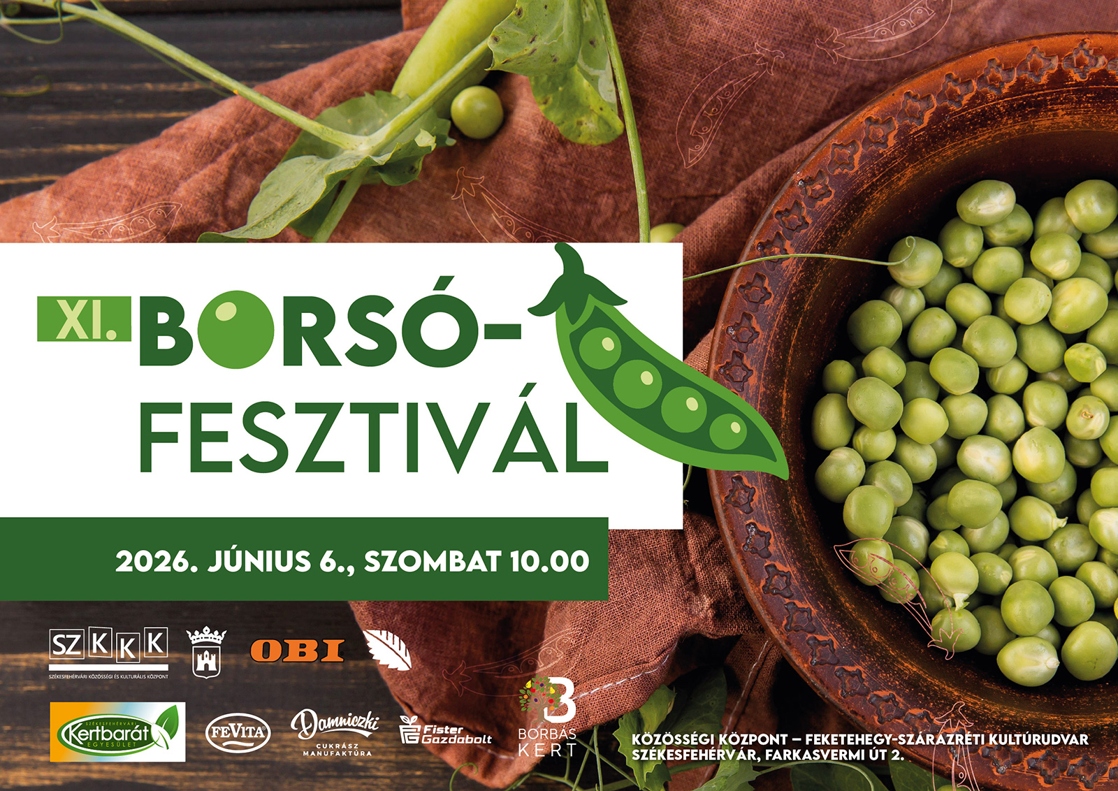 XI. Borsófesztivál @ Közösségi Központ – Feketehegy-Szárazréti Kultúrudvar