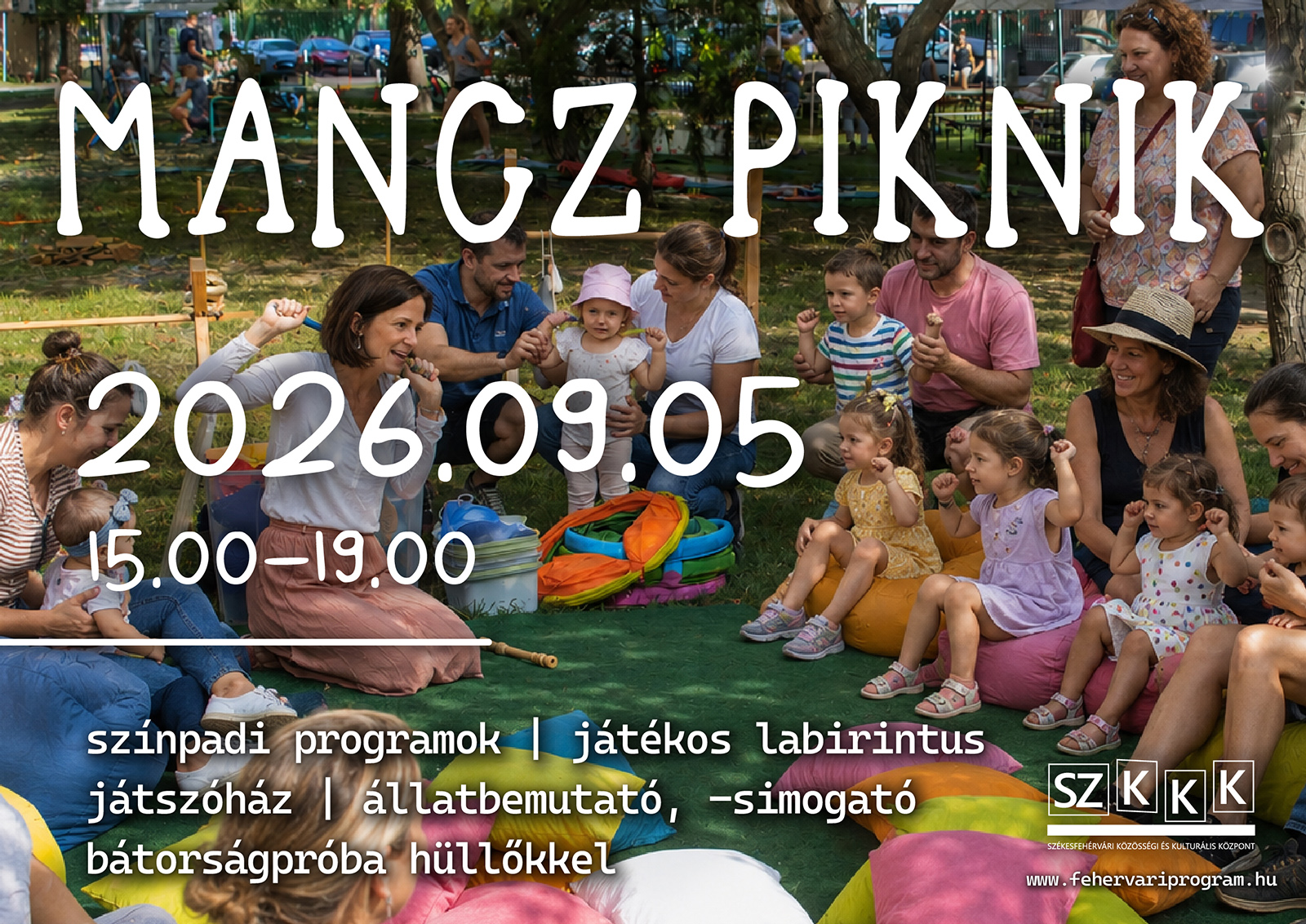 Mancz Piknik @ Székesfehérvár, Mancz János utcai füves terület