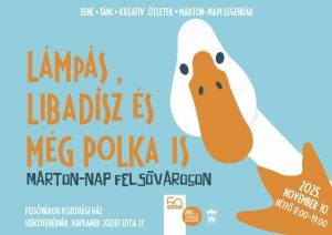 Márton-nap Felsővároson, 2025. november 10-én, hétfőn 17 órától. Táncház és libás díszek készítése