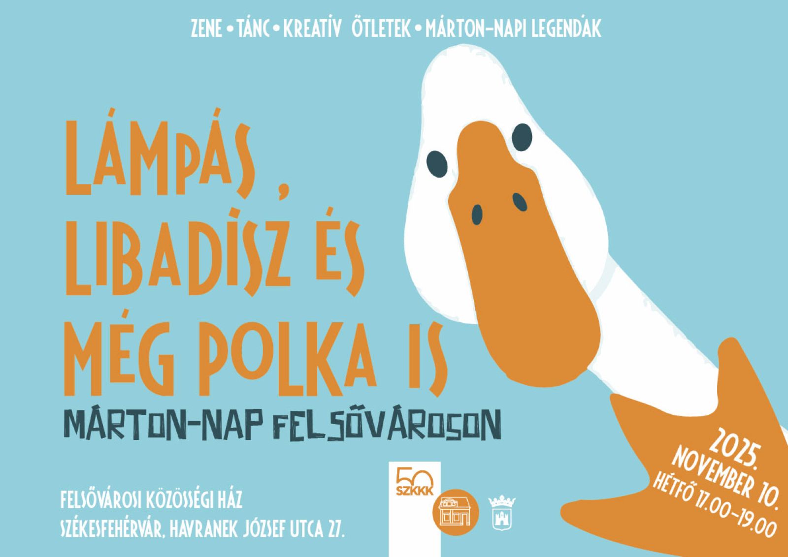 Lámpás, libadísz és még polka is – Márton-nap Felsővároson @ Felsővárosi Közösség Ház