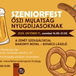 Szeniorfest – Őszi mulatság nyugdíjasoknak