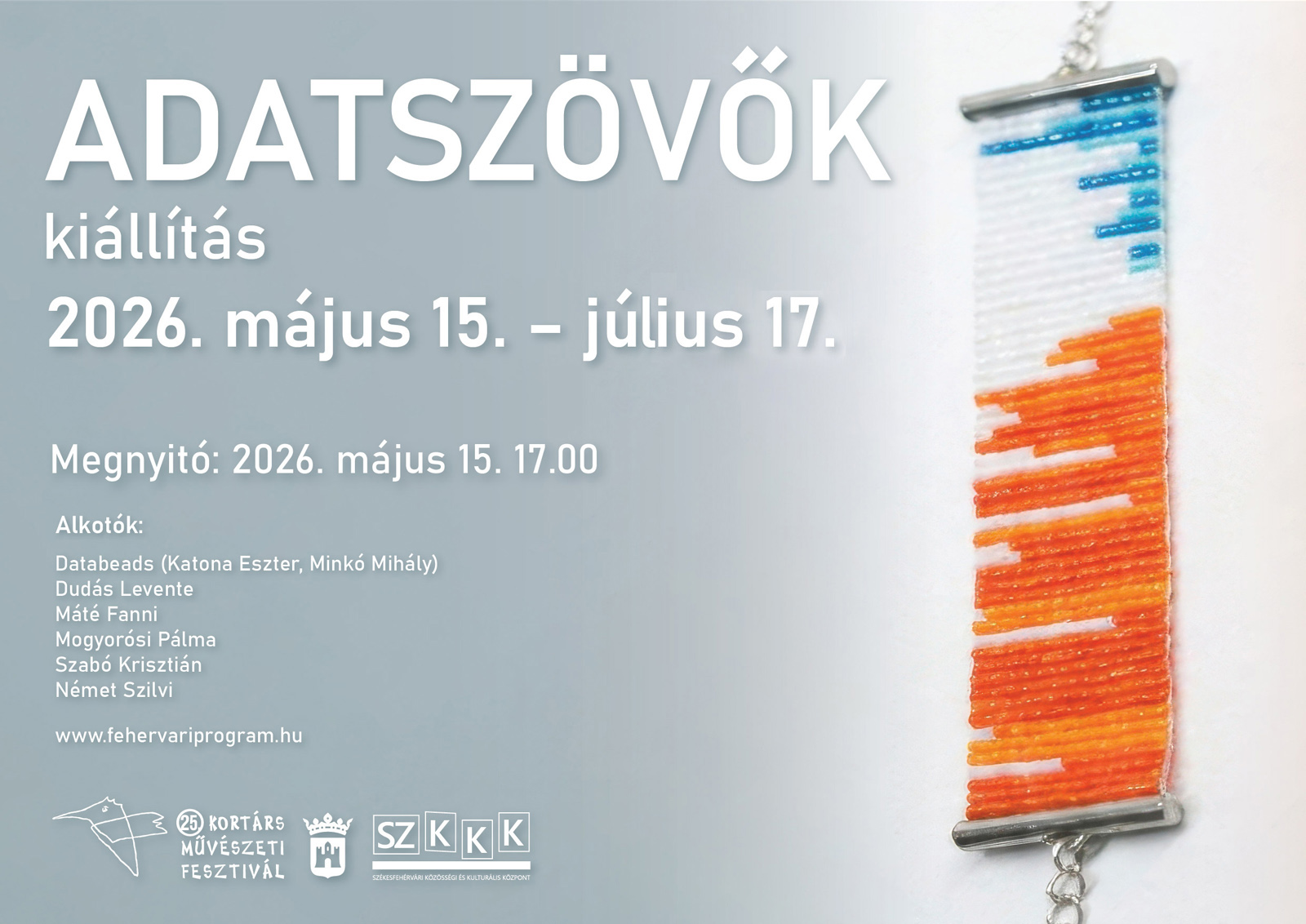 Adatszövők – kiállítás @ Székesfehérvári Közösségi és Kulturális Központ