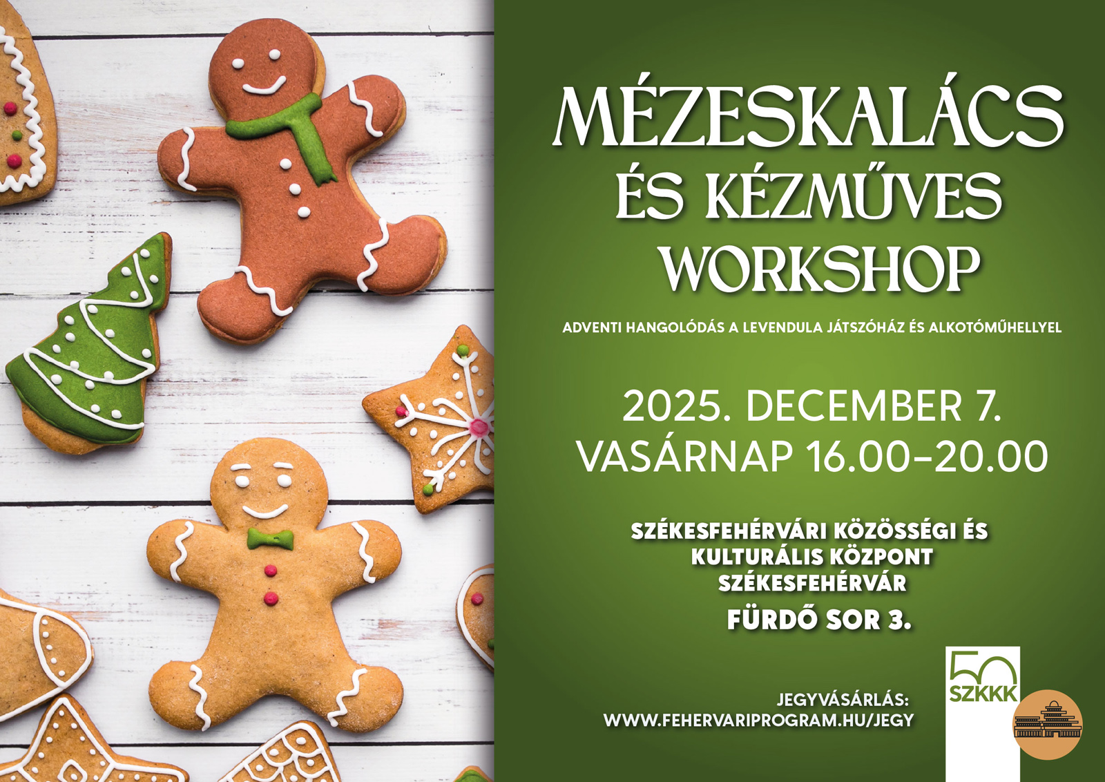 Mézeskalács és kézműves workshop a Fürdő soron
