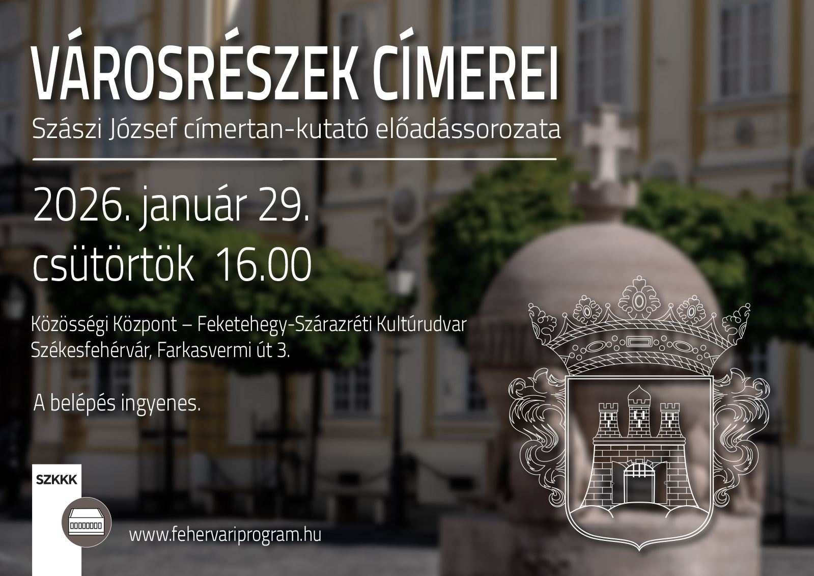 Városrészek címerei – Feketehegy-Szárazrét @ Közösségi Központ - Feketehegy-Szárazréti Kultúrudvar