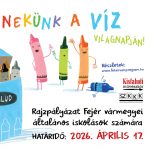 Rajzpályázat: A víz világnapja – Felhívás