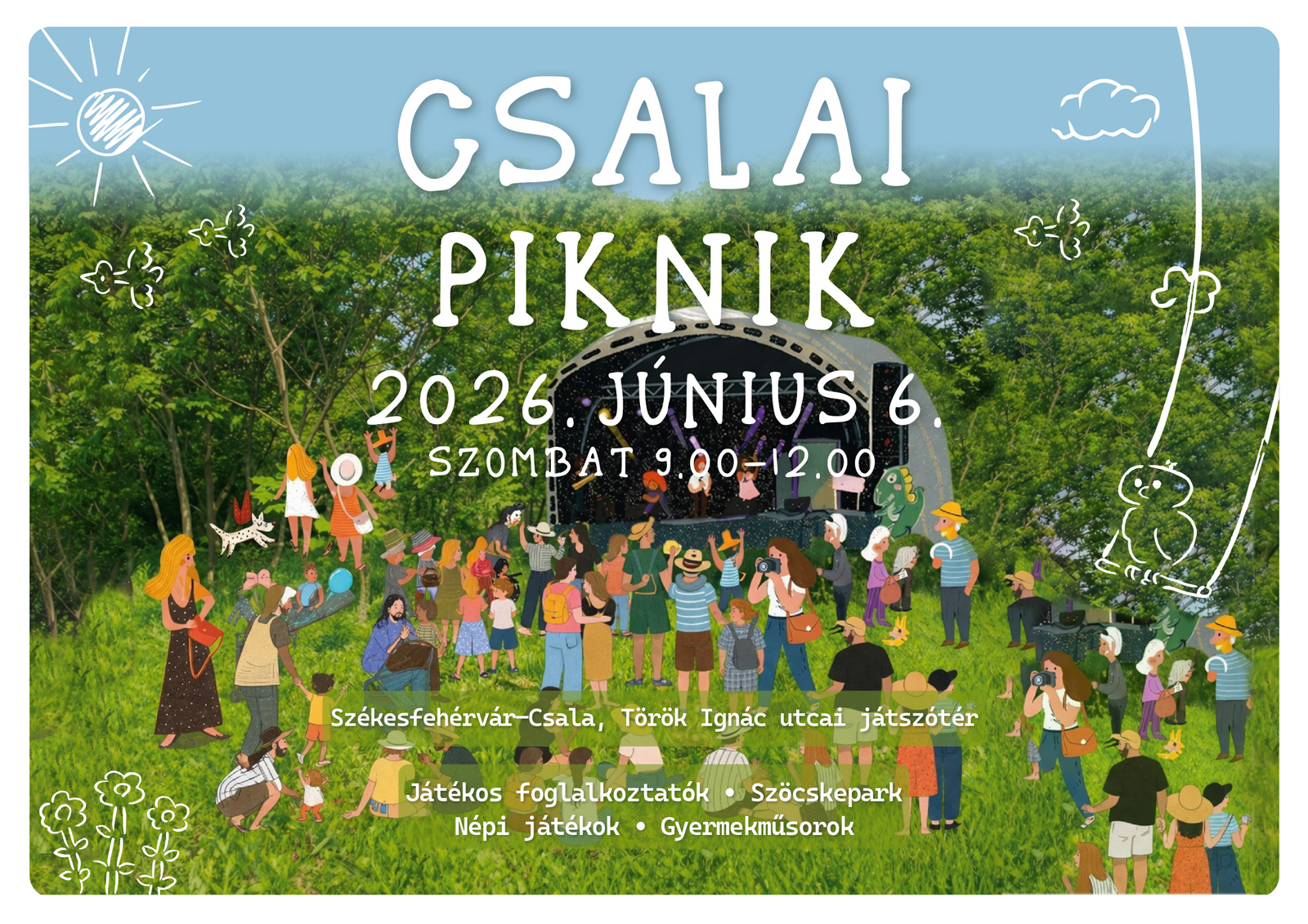 Csalai piknik @ Török Ignác utcai játszótér