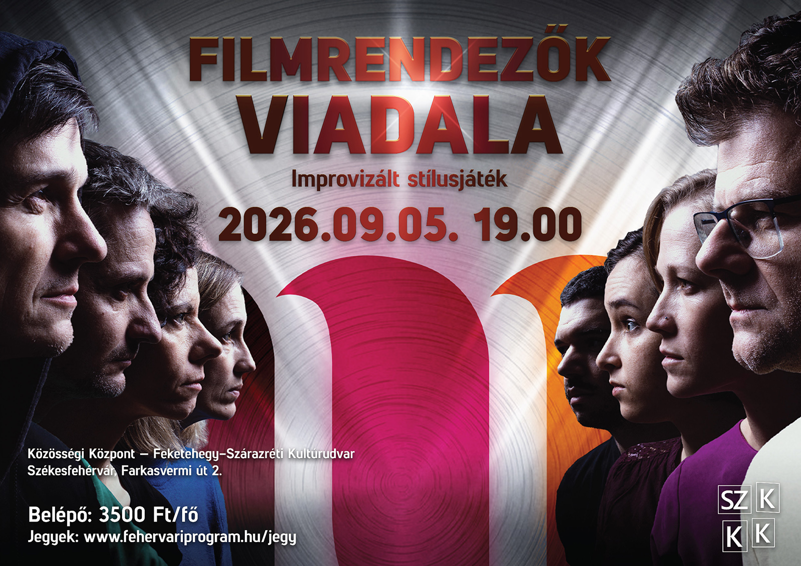 Filmrendezők viadala – Improvizált stílusjáték @ Közösségi Központ – Feketehegy-Szárazréti Kultúrudvar