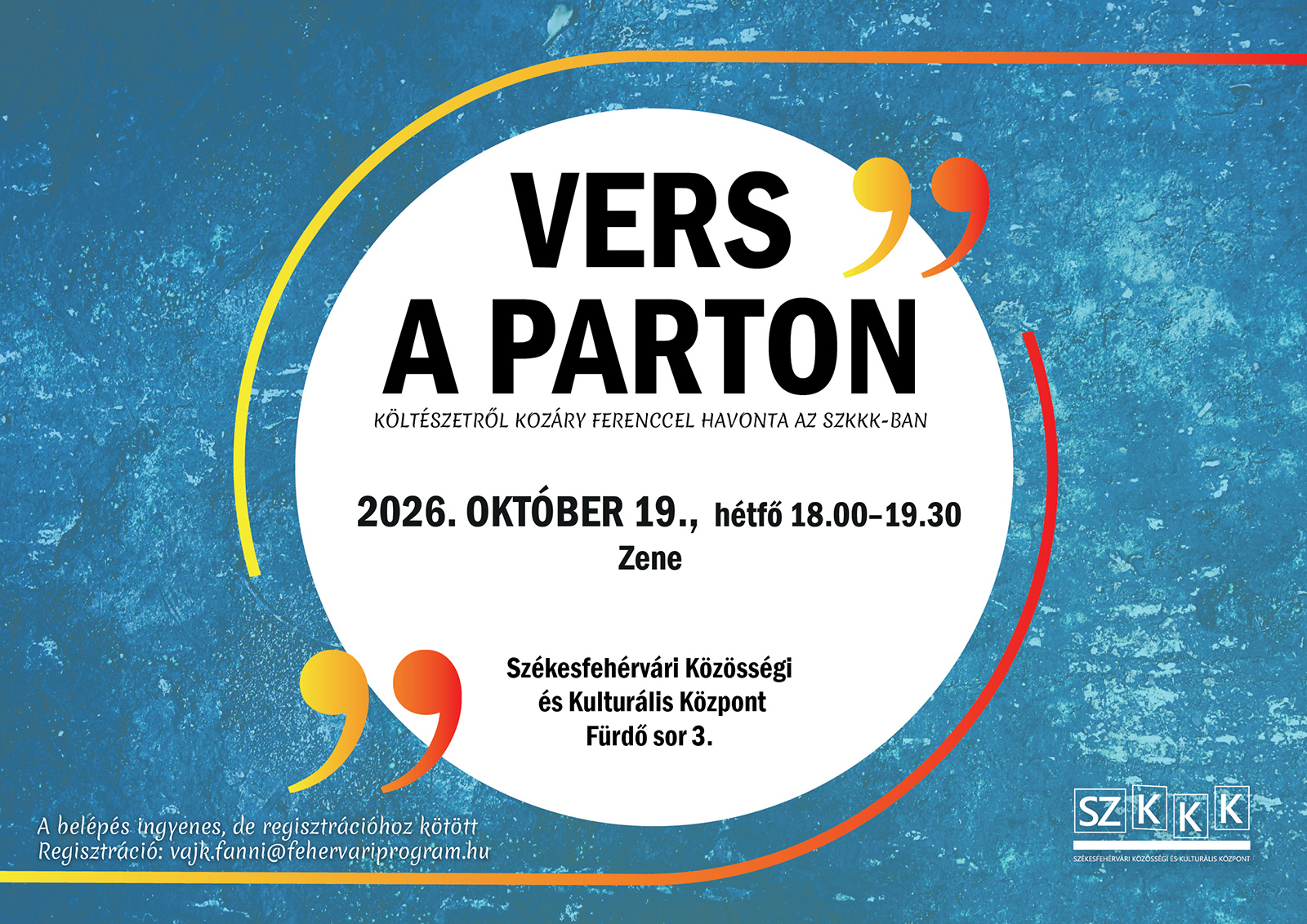 Vers a parton: Zene @ Székesfehérvári Közösségi és Kulturális Központ